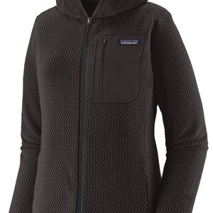 R1 Air Full-Zip Hoody - Women's Patagonia Black Hooded Jacket